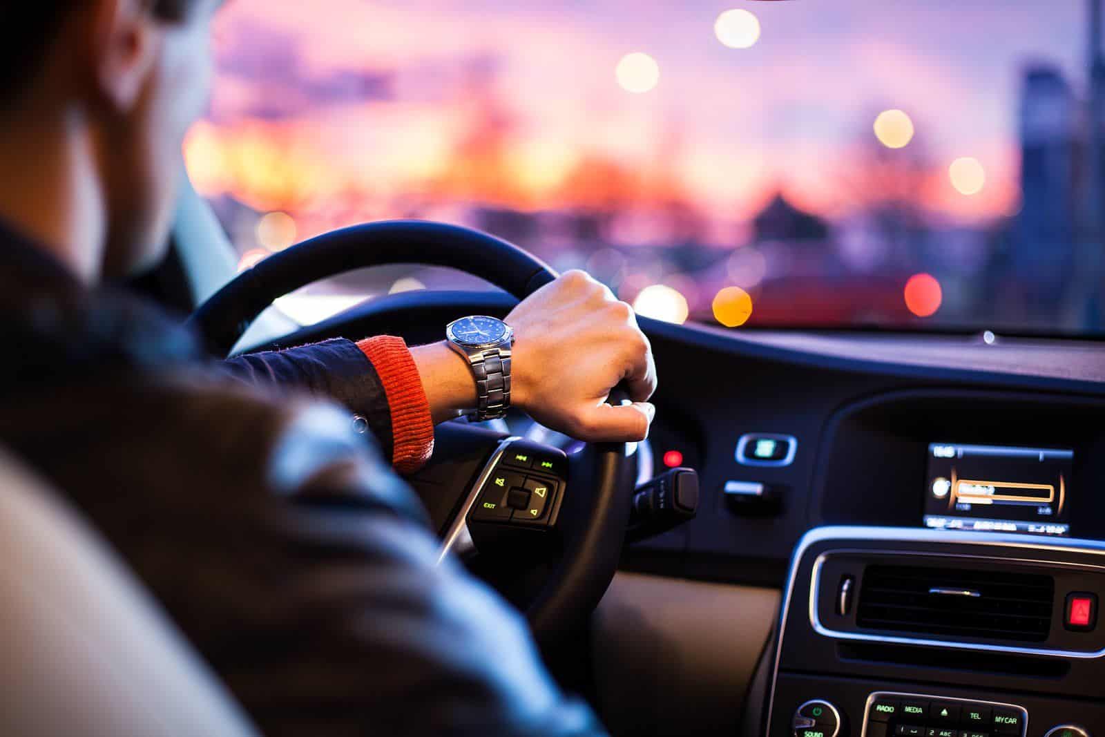 Keyless Car Interior Night